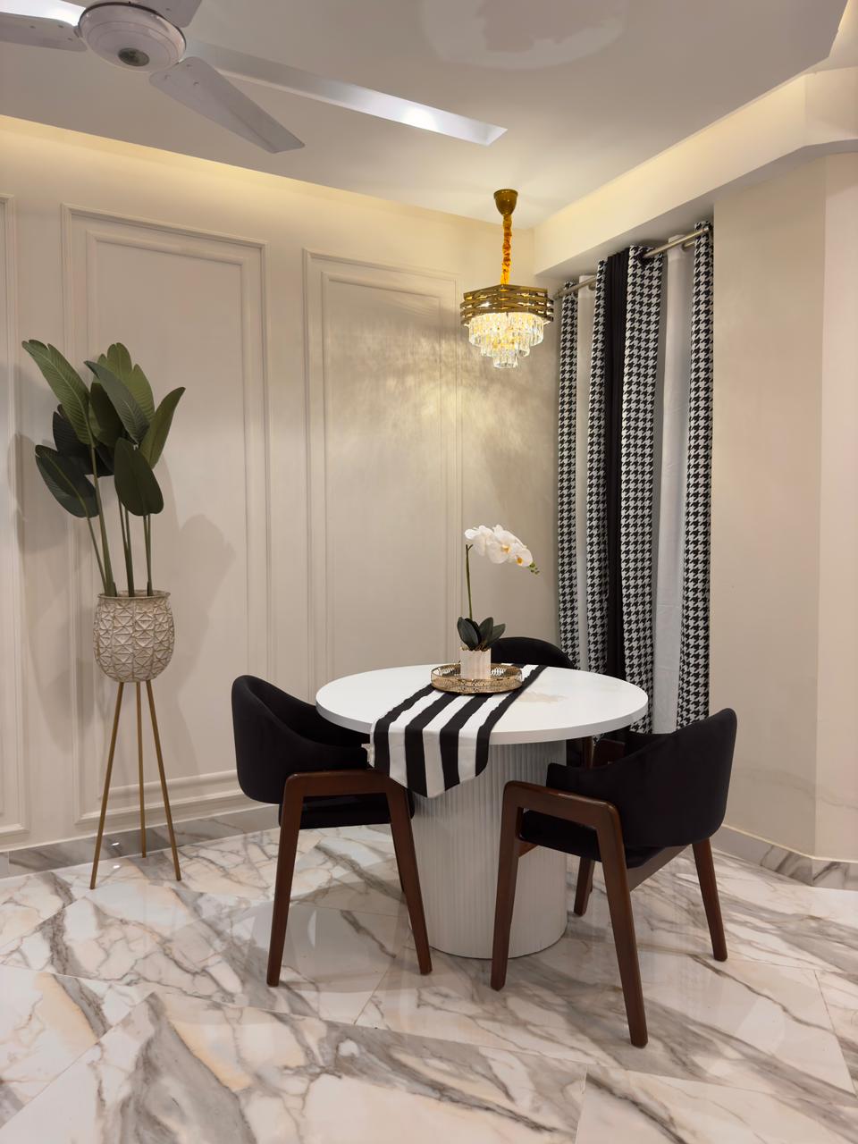 Opal Fluted Dining Table